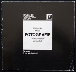 Der bislang einzige gemeinsame Katalog von Ute und Werner Mahler (1989)
